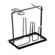 thumbnail image 2 of soporte para taza de cocina Soporte de taza de hierro con , escurridor de encimera , soporte de de cocina, organizador de almacenamiento, tendedero para copas, , marrón marrón Magideal soporte para taza de cocina, 2 of 7