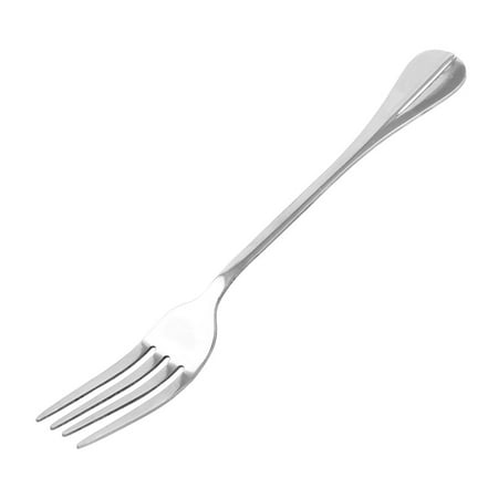 8' Kitchen Hi Arc Unique BargainsRestauant Kitchen Stainless Steel Dinner Serving Fork Silver Tone 8 Inches ()