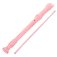 thumbnail image 2 of Soprano Recorder Pink PVC Musical Instrument For Beginners 1 Set, 2 of 8