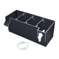 thumbnail image 2 of DOLITY Aquarium Filter Box Drawer Drip Tray Filtration Box Fish Tank Top Filter Box Black 24x10.5x10cm, 2 of 9