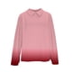 thumbnail image 5 of TaTaai Ladies Casual Fall Winter Gradient Color Loose Top Doll Collar Long Sleeve Fashion Blouse for Daily Office Street Wear Soft Breathable Comfortable Stylish Shirt Gift, 5 of 5