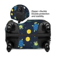 thumbnail image 4 of Bixox Washable Space and Animals Printed Luggage Cover, Fashion Suitcase Protector Fits for X-Large luggage, 4 of 8