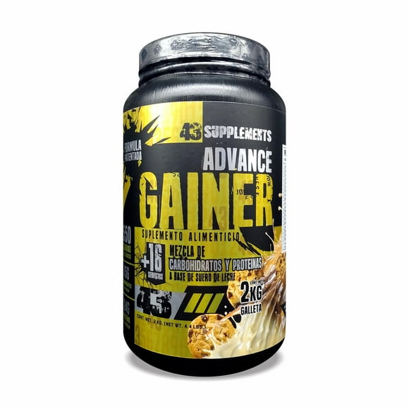Ganador Advance Gainer Galleta 2 kg 43 Supplements