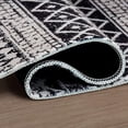thumbnail image 7 of Boho Moroccan Kitchen Rug and Sets Set of 2 Non Skid Washable mat for Kitchen mats for Floor Farmhouse Black Bohemian Kitchen Decor (Black), 7 of 7