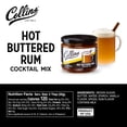 thumbnail image 5 of Collins Hot Buttered Rum Mix, Made With Brown Sugar and Butter with Vanilla and Rum Flavors, Hot Cocktail Recipe Ingredient, Bartender Mixer, Drinking Gifts, Home Cocktail bar, 12 fl oz, 5 of 6
