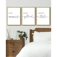 thumbnail image 3 of SHENIFY Memories Around the Table Farmhouse Wall Decor Kitchen Wall Decor for Dining Room Wall Art Hanging Decoration 11x14in3pcs Natural Framed, 3 of 5