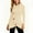 Beige(womens tops), variant on ZHYou Womens Turtleneck Sweaters,Long Sleeve,Cable Knit,Pullover Tops with Buttons,Soft,Warm,Stylish Tunic Tops,Black,Size S