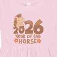 thumbnail image 4 of Inktastic 2026 Year of the Horse Girls Baby Dress, 4 of 5