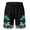 Black, variant on Boys' Pants Elastic Drawstring Solid Print Beach Shorts Breathable Vacation 2-3 Years