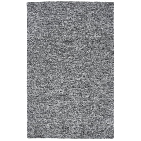 SAFAVIEH Metro Jocin Distressed Area Rug, Black/Ivory, 4' x 6'