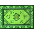 thumbnail image 1 of Ahgly Company Indoor Rectangle Oriental Green Asian Inspired Area Rugs, 8' x 10', 1 of 1