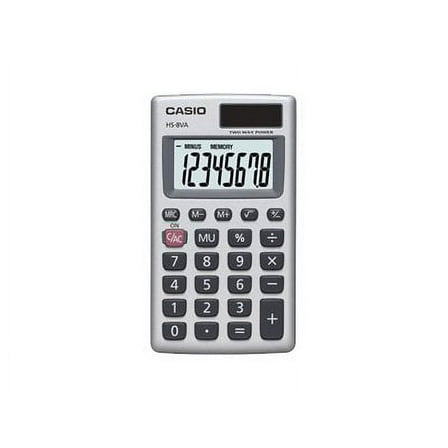 Casio HS8VA 8 Digit Basic Handheld Calculator