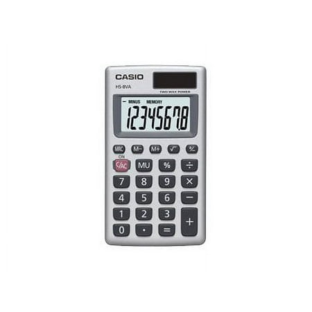 Casio HS-8VA 8 Digit Calculator