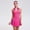 Electric rose red, variant on Top-kevin Tennis Skirt Sets for Women Color Block Golf Polo Two Piece Skirt Set Women 2 Piece Outfits with Shorts