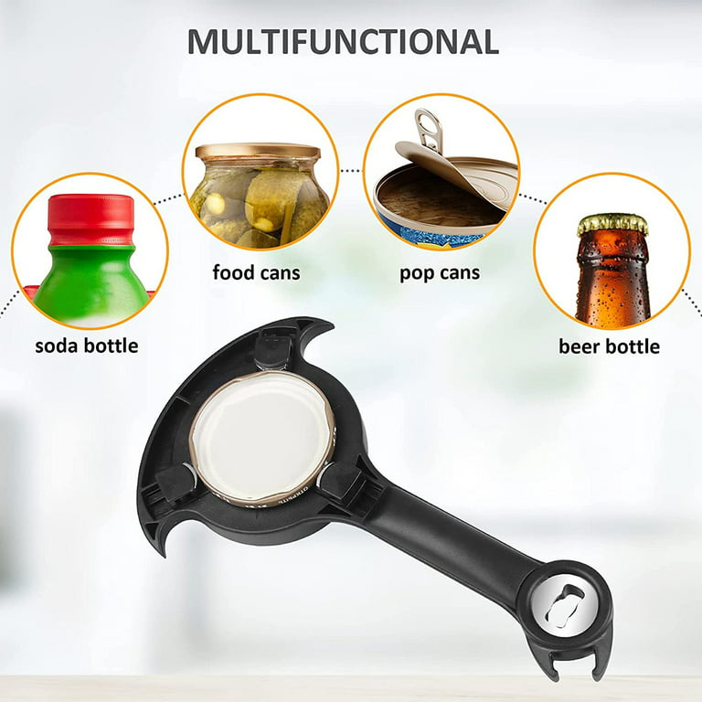 Automatic Electric Jar Can Opener Home & 8-Shaped Bottle Opener Cooks  Elderly