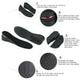 thumbnail image 5 of TECHTONGDA Shoe Air Cushion Pad Taller Shoe Cushion Insoles Air Cusion Pad Height Heel Lift 5cm Men and Women 2 Layers, 5 of 8