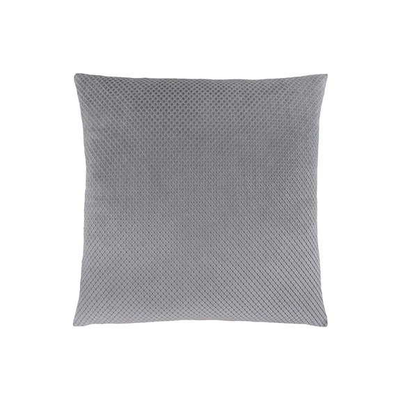 Pillows, 18 X 18 Square, Insert Included, Decorative Throw, Accent, Sofa, Couch, Bedroom, Grey Hypoallergenic Polyester, Modern