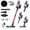 AX900-Upgraded, variant on PrettyCare Cordless Vacuum Cleaner, 530W/48KPA/8 Batteries, 55mins Runtime, 9-in-1 Stick Vacuum Lightweight for Home Pet Hair Carpet Wood Floor