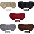 thumbnail image 4 of Funda de asiento delantero y trasero de coche, flocada cojín de tela, antideslizante, Protector automático, almohadilla para mantener el calor, ajuste Universal, camión, Suv, furgoneta, Invierno, 4 of 4