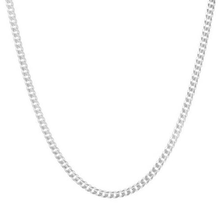 Authentic Solid Sterling Silver 2MM Cuban Curb Link .925 ITProLux Necklace Chains 16