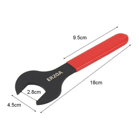 

1pc ER8A ER11A ER16A ER20A ER25A Wrench Spanner Tool For Collet Chuck Holder