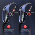 thumbnail image 4 of Inteprter Auricular compatible con Bluetooth V5.0 Cancelación de ruido Auricular recargable Pantalla LED Auricular de sonido portátil Manos Cables de audio/vídeo, 4 of 6