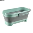 thumbnail image 4 of Cubo Plegable Verde - Práctico y Portátil para Limpieza y Camping (46.5x21 cm)  

Resistente de Plástico, Ideal para Mopas y Actividades al Aire Libre - Fácil Almacenamiento en Auto o Casa  

Incluye, 4 of 6