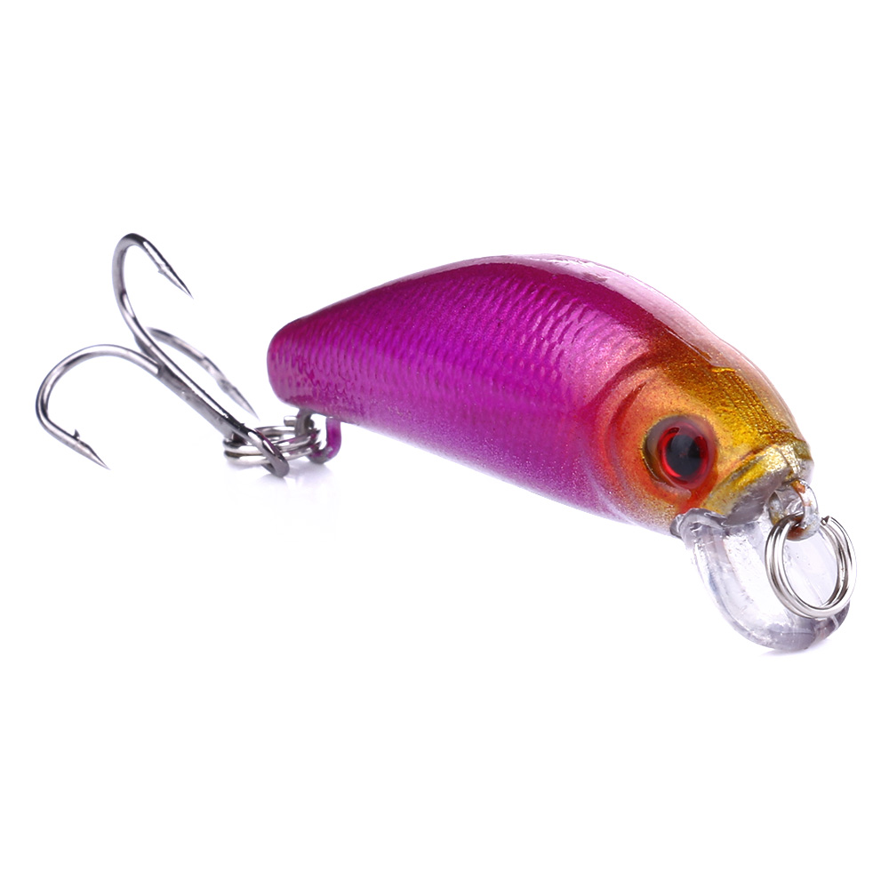 HENGJIA Minnow Bass Fishing Lures, Jerkbait Lure Set Hard Baits Deep Diving Crankbait for Catfish Walleye Trout Fishing Bait 4Pcs/kit