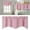 001_As shows F, variant on Ctnporpo Door Curtain Kitchen Shading Window Curtain Solid Color Pocket Fan Shaped Curtain Short Curtain 52 X 18 Inches Blackout Curtain Sheer Curtain