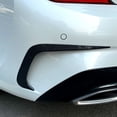 thumbnail image 3 of Yimiti For Bmw For G20 G28 2019+ Rear Bumper Splitter Canard Cover Spoiler Vent Sticker,Carbon Fiber Look, 3 of 9