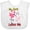 AA-White, variant on Inktastic My Aunt Loves Me Flamingo Boys or Girls Baby Bib