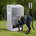 thumbnail image 5 of Automatic Dog Feeder Large Breed with Handle, Stainless Steel Indoor and Outdoor Pet Feeder for Large Dogs, Dog Food Dispenser Automatic for Dogs (25lbs), 5 of 8