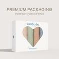 thumbnail image 6 of Comfy Cubs Muslin Swaddle Blankets - Neutral Receiving Blanket, Wrap for Boys & Girls (Pacific, Cedar, Sage, Blush), 6 of 6