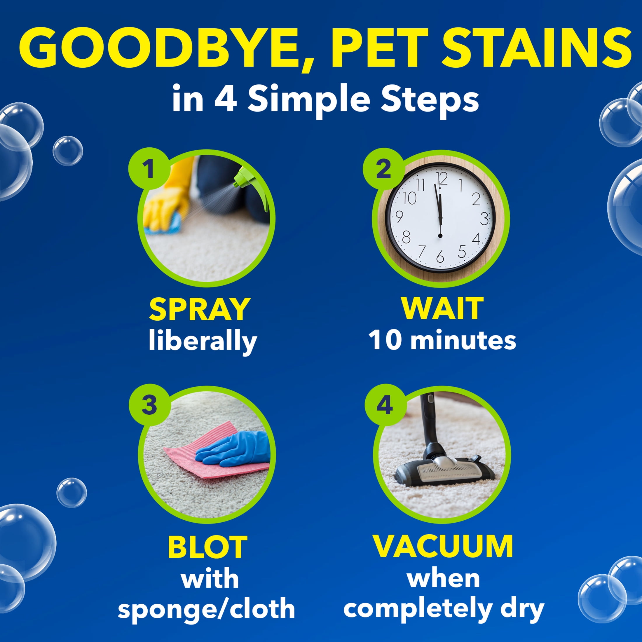 OxiClean Urine and Pet Stain Odor Remover and Deep Cleaner Spray 24 fl oz Walmart