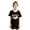 Black, variant on SGMVNU Cute Tops for Girls Short Sleeve Shirts Casual Crew Neck Loose Fit Cartton Printed Cotton Tops Kids Clothes for Age 9-10 Years, Orange