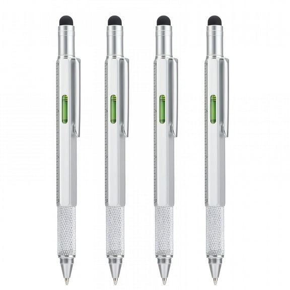 FACEGA 4PCS Stocking Stuffers for Men,6 in 1 Multi Tool Pen,Gifts for Men,Cool Gadgets Tools for Men,Men's Gifts for Him,Birthday Gifts for Dad,Husband