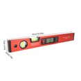 thumbnail image 4 of Digital Angle Finder Inclinometer 4 X 90 Inclinometer Aluminum Alloy Material With  Base Electronic Multipurpose Protractor Tool Red, 4 of 8