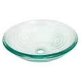 thumbnail image 3 of Eden Bath EB_GS21 Bathroom Clear Swirls Tempered Glass Vessel Sink, 3 of 4