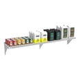 thumbnail image 1 of Pemberly Row 12x72 NSF Stainless Steel Wall Mount Shelf for Kitchen in Silver, 1 of 7