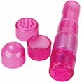 thumbnail image 4 of Masajeador portátil mini Gajoin de 4 cabezales, rosa, resistente al agua, 4 of 4