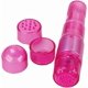 thumbnail image 4 of Masajeador portátil mini Gajoin de 4 cabezales, rosa, resistente al agua, 4 of 4