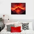 thumbnail image 4 of Nawypu Volcanic Eruption Magma Nature Posters Room Aesthetics Canvas Prints Wall Art Eclectic Home Modern Artwork Living Room Bedroom Decor Gift, 4 of 4