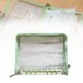 thumbnail image 6 of yuksok Jewelry Storage Book Gift Portable Dustproof Transparent Jewelry Storage Bag green, 6 of 9