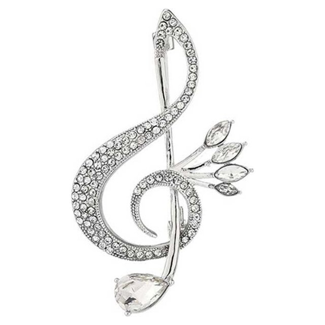 Qarigey Broche para mujer, decoración de diamantes de imitación, alfiler de pecho de aleación, adornos de abrigo, joyería para citas, Type2