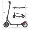 thumbnail image 6 of 5TH WHEEL 350W Electric Scooter with Turn Signals, 10" Solid Tires, 19.9 Miles Range & 18 mph, Foldable Electric Scooter for Adults, 6 of 8