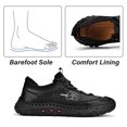 thumbnail image 2 of Mens Casual Hiking Shoes Outdoor Breathable Sneakers Lightweight Oxfords Anti-slip Climbing Shoes Black 10 UK, 2 of 7