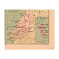 thumbnail image 2 of Historic Map - Spanish Possessions Africa - Martine 1904 - Vintage Wall Art, 2 of 4