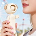 thumbnail image 5 of Dailihome Portable Handheld Fan, Cute Dog Mini Desk Fan, USB Rechargeable Pocket Fan for Travel, 3 Speeds Adjustable Angle, Quiet Personal Fan for Kids, 1pc, 5 of 8