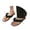 Pink, variant on RotHome Flip Flops Platform Thong Sandals for Women Open Round Toe Comfy Slip on Flats Casual Summer Beach Slide Stone Decor Vacation Party Shoes Wedge Style