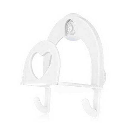 

UDIYO Multifunctional Kitchen Bathroom Sucker Wall Sink Hook Shelf Rack Plastic Hanger